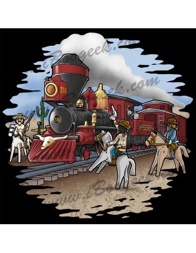 Asalto al tren de Playmobil