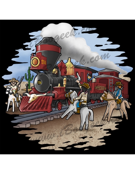 Asalto al tren de Playmobil