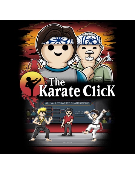 ▷ La mejor camiseta basada en PLAYMOBIL y KARATE KID que encontrarás.