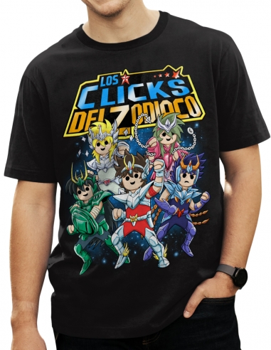 Clicks del Zodiaco
 Tallas Camisetas-S Modelo-Chico