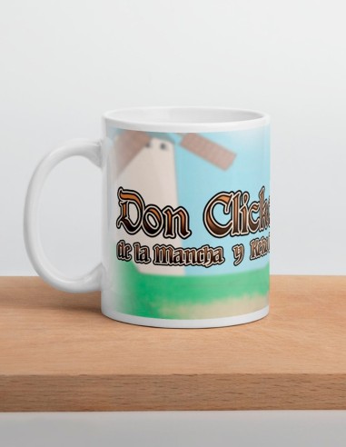 Don Clickote de la Mancha y Keko Panza - Taza